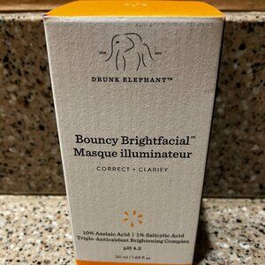 Drunk Elephant Bouncy Brightfacial Masque 1.69 ounce !! NIB!